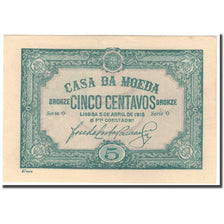 Banknote, Portugal, 5 Centavos, 1918-04-05, KM:97, UNC(65-70)