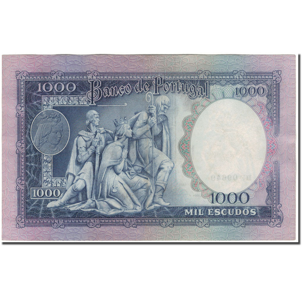 Billet, Portugal, 1000 Escudos, 1961-05-30, KM:166, SPL