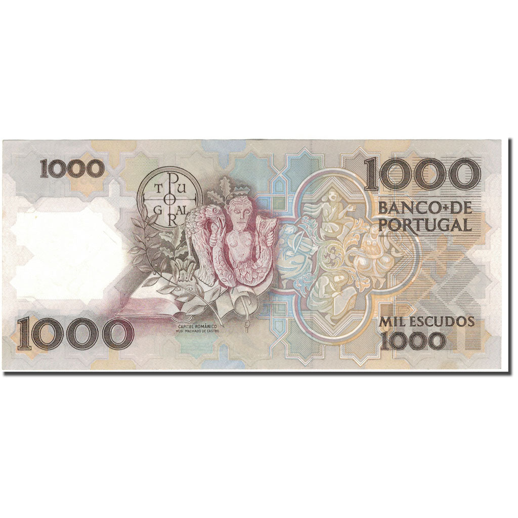 Banknot, Portugal, 1000 Escudos, 1986-06-12, KM:181b, AU(55-58)