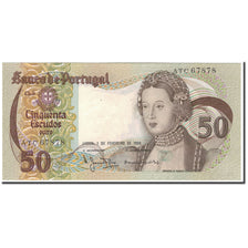 Billet, Portugal, 50 Escudos, 1980-02-01, KM:174b, NEUF