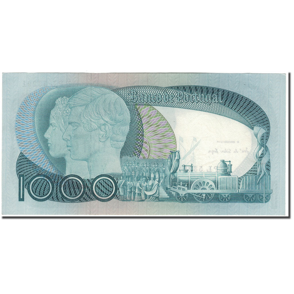 Banknot, Portugal, 1000 Escudos, 1968-05-28, KM:175a, UNC(63)