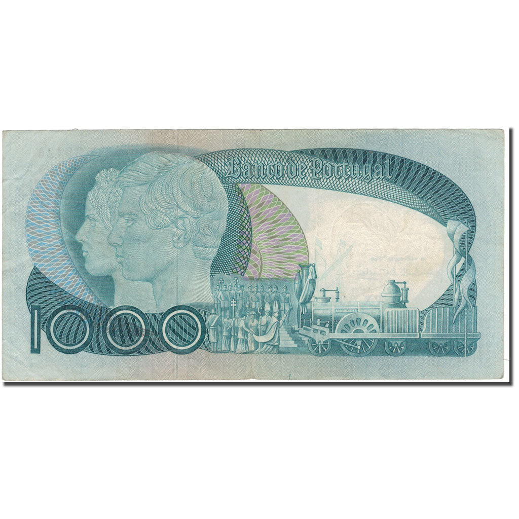 Billete, 1000 Escudos, Portugal, 1968-05-28, KM:175a, BC+