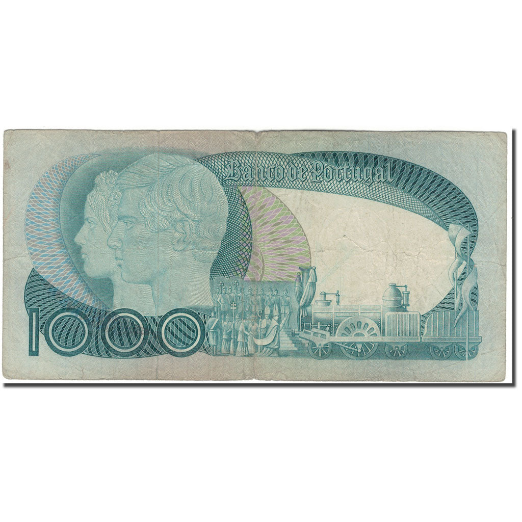 Banknote, Portugal, 1000 Escudos, 1968-05-28, KM:175a, VG(8-10)