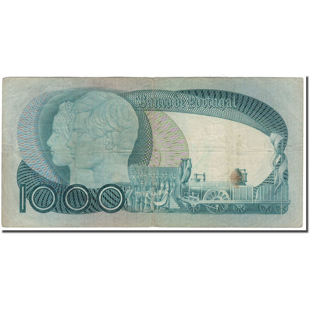 Banknote, Portugal, 1000 Escudos, 1968-05-28, KM:175a, VG(8-10)
