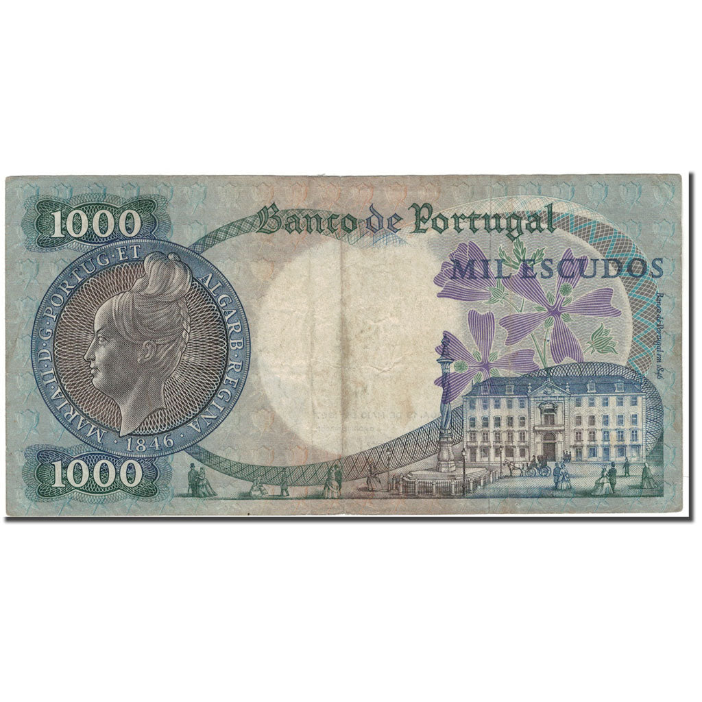 Billet, Portugal, 1000 Escudos, 1967-05-19, KM:172a, B