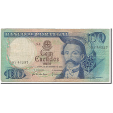 Banknote, Portugal, 100 Escudos, 1965-11-30, KM:169a, VG(8-10)