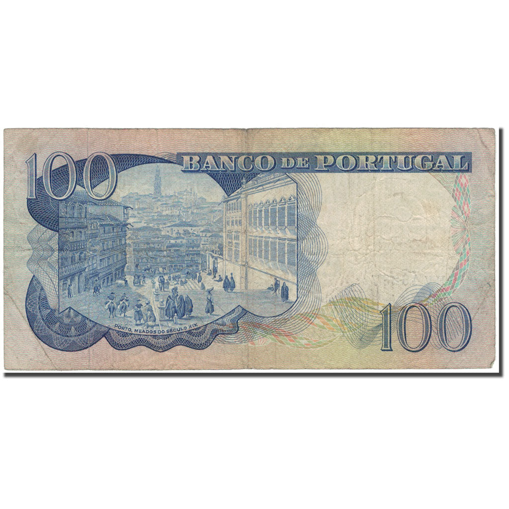 Banknote, Portugal, 100 Escudos, 1965-11-30, KM:169a, VG(8-10)