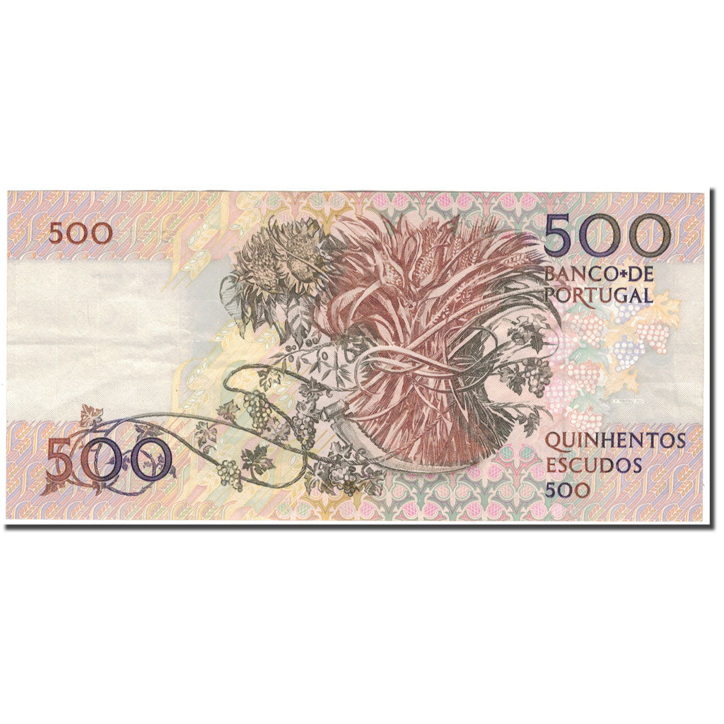 Banknot, Portugal, 500 Escudos, 1993-11-04, KM:180f, EF(40-45)