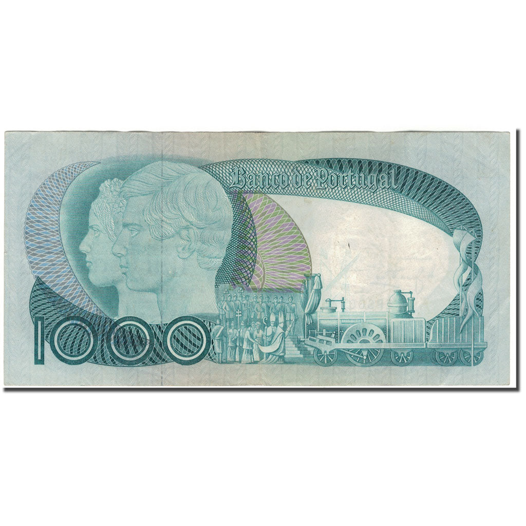 Banknot, Portugal, 1000 Escudos, 1980-09-16, KM:175b, EF(40-45)