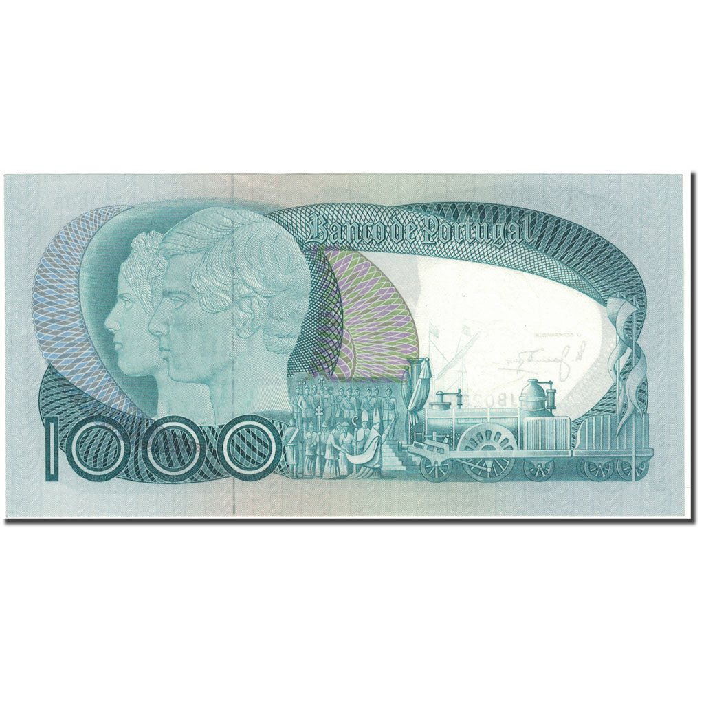 Biljet, Portugal, 1000 Escudos, 1980-09-16, KM:175b, SUP