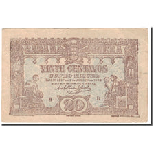 Banknote, Portugal, 20 Centavos, 1922-08-04, KM:100, AU(50-53)