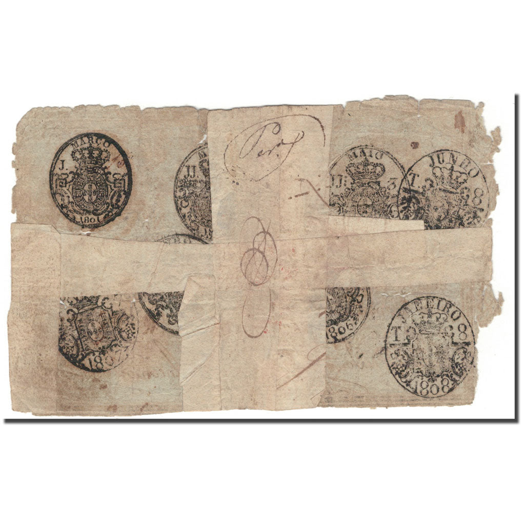 Banconote, Portogallo, 2400 Reis, 1798, KM:34, B