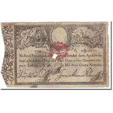 Banknote, Portugal, 10,000 Reis, 1799, KM:28, VG(8-10)