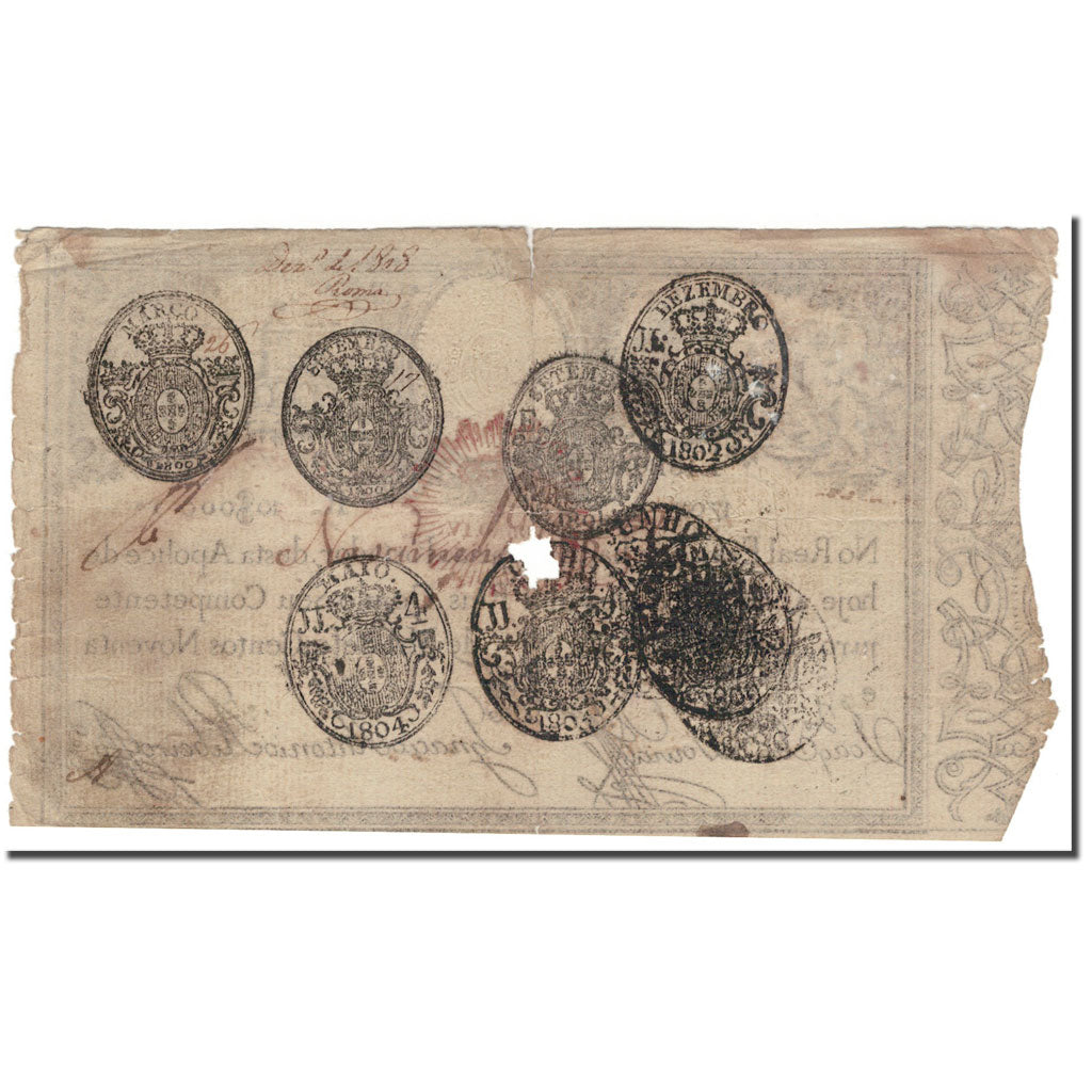 Banknote, Portugal, 10,000 Reis, 1799, KM:28, VG(8-10)