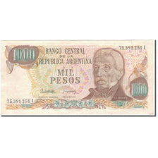 Banknote, Argentina, 1000 Pesos, Undated (1973-76), KM:299, AU(55-58)