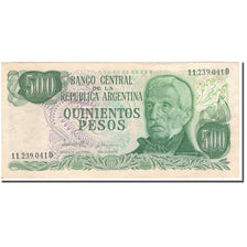 Banknote, Argentina, 500 Pesos, Undated (1974-75), KM:298a, AU(55-58)