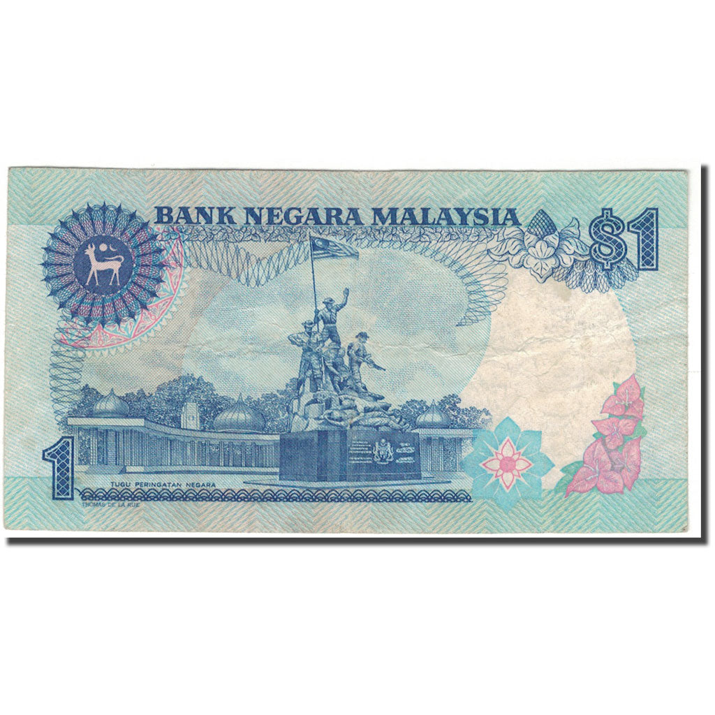Banknote, Malaysia, 1 Ringgit, 1986, KM:27A, VF(20-25)