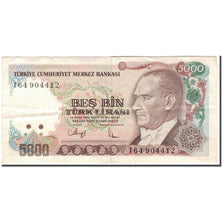 Banknote, Turkey, 5000 Lira, 1976, KM:198, EF(40-45)