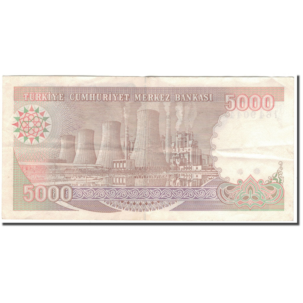 Banknote, Turkey, 5000 Lira, 1976, KM:198, EF(40-45)