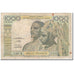 Banknote, West African States, 1000 Francs, 1980, KM:803To, F(12-15)