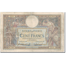 France, 100 Francs, 100 F 1908-1939 ''Luc Olivier Merson'', 1913-06-21, AG(1-3)