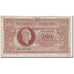 France, 500 Francs, 1943-1945 Marianne, 1945, VF(20-25), Fayette:11.1, KM:106