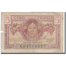 Francia, 5 Francs, 1947 French Treasury, 1947, B, Fayette:29.1, KM:M6a