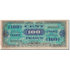 France, 100 Francs, 1945 Verso France, 1945, VF(20-25), Fayette:25.1, KM:123a