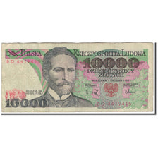 Banconote, Polonia, 10,000 Zlotych, 1988-12-01, KM:151b, B