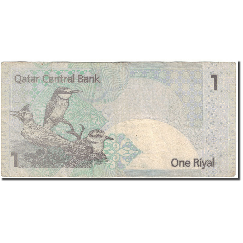 Banconote, Quatar, 1 Riyal, 2003, KM:20, MB