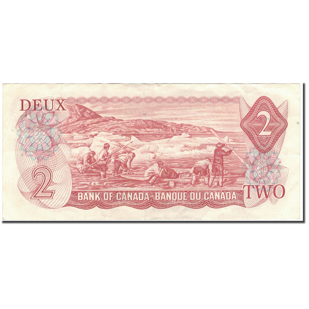 Banknote, Canada, 2 Dollars, 1974, KM:86a, AU(55-58)