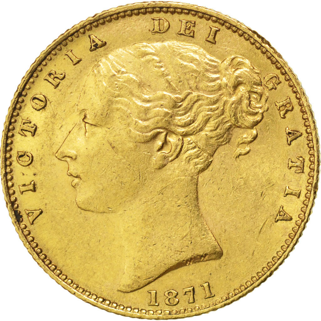 Australie, Victoria, Souverain 1871 Sydney, KM 6