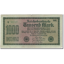Banconote, Germania, 1000 Mark, 1922-09-15, KM:76g, MB