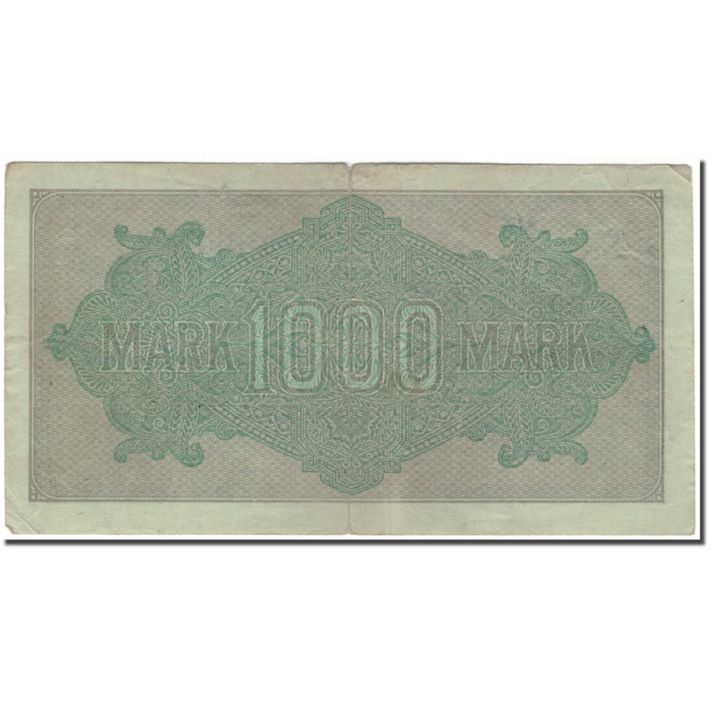 Banconote, Germania, 1000 Mark, 1922-09-15, KM:76g, MB