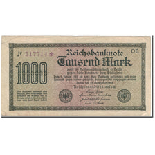 Banconote, Germania, 1000 Mark, 1922-09-15, KM:76d, MB