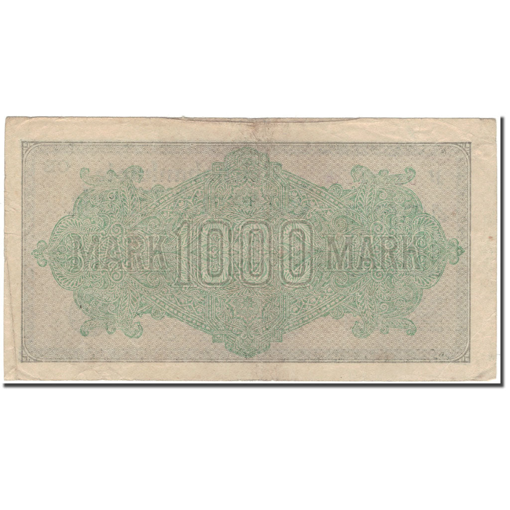 Banconote, Germania, 1000 Mark, 1922-09-15, KM:76d, MB