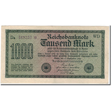 Banknote, Germany, 1000 Mark, 1922-09-15, KM:76d, AU(55-58)