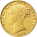 Australia, Souverain, 1873, Sydney, KM #6, AU(55-58), Gold, 7.98