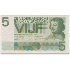 Billet, Pays-Bas, 5 Gulden, 1966-04-26, KM:90a, SUP