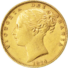 Australia, Souverain, 1874, Melbourne, KM #6, AU(55-58), Gold, 7.98