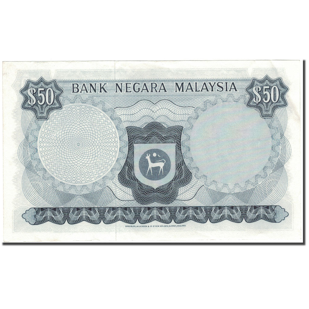 Banknote, Malaysia, 50 Ringgit, 1972-1976, KM:10a, UNC(63)