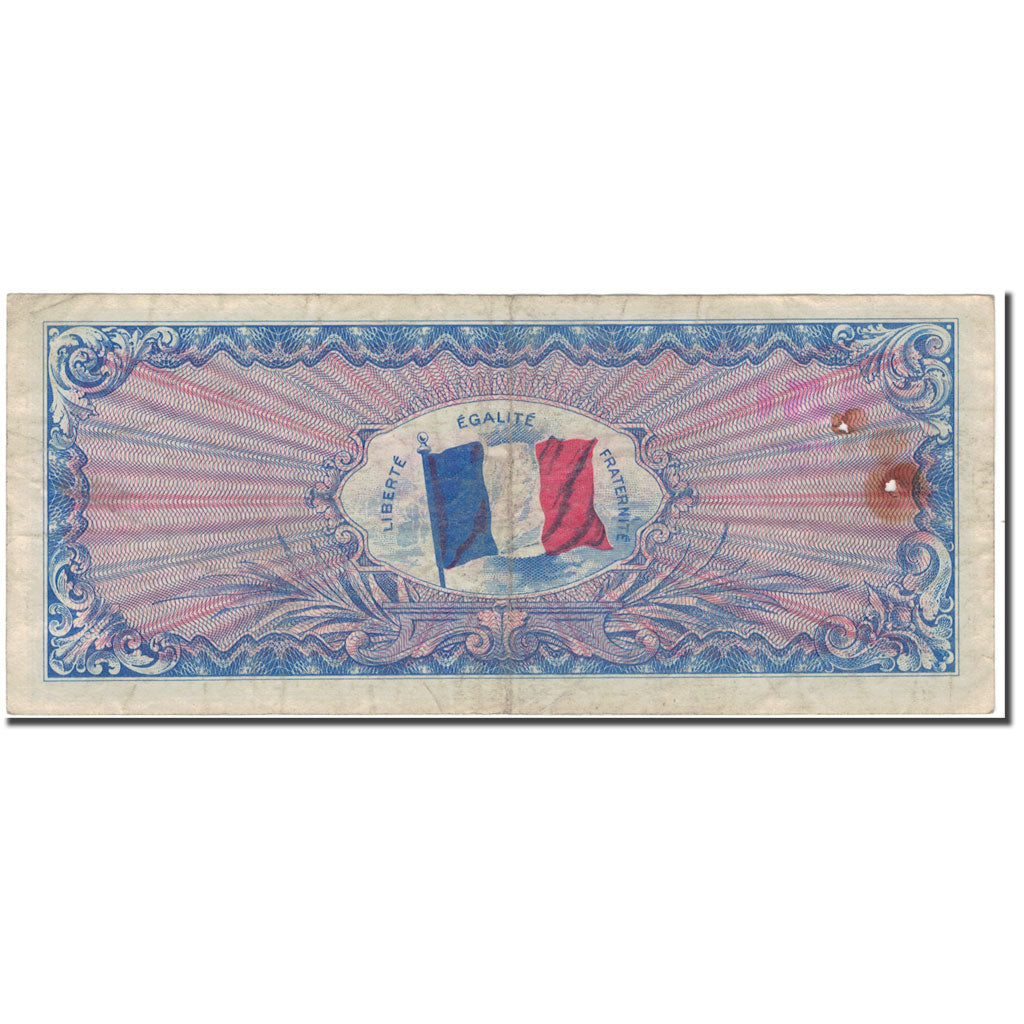 Francia, 50 Francs, 1944 Flag/France, 1944, BC, Fayette:VF19.1, KM:117a