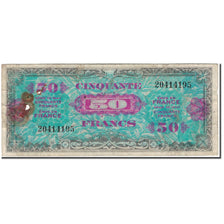 Francia, 50 Francs, 1944 Flag/France, 1944, RC+, Fayette:VF19.1, KM:117a