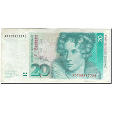Banknote, GERMANY - FEDERAL REPUBLIC, 20 Deutsche Mark, 1991-08-01, KM:39a
