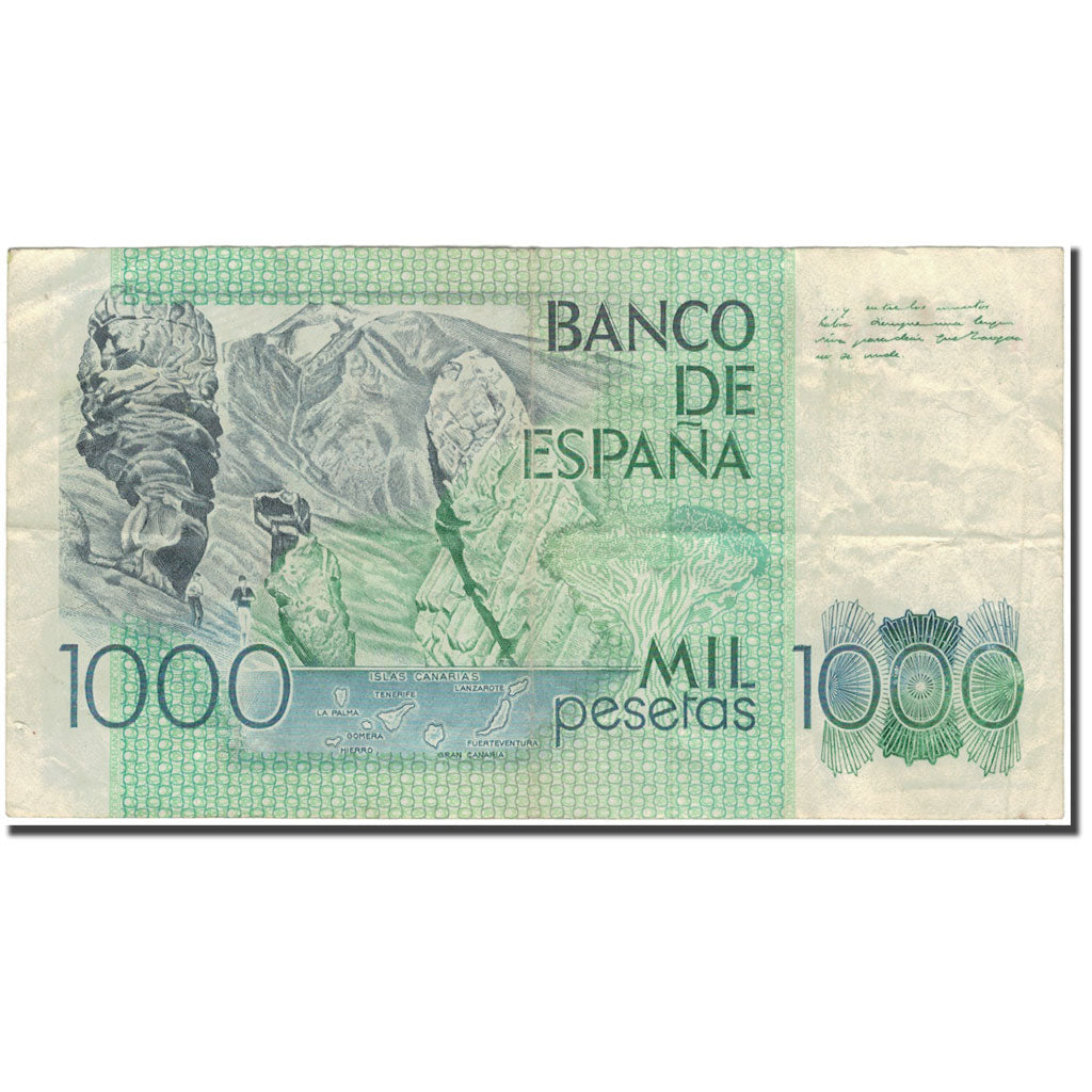 Banknote, Spain, 1000 Pesetas, 1979-10-23, KM:158, VF(20-25)