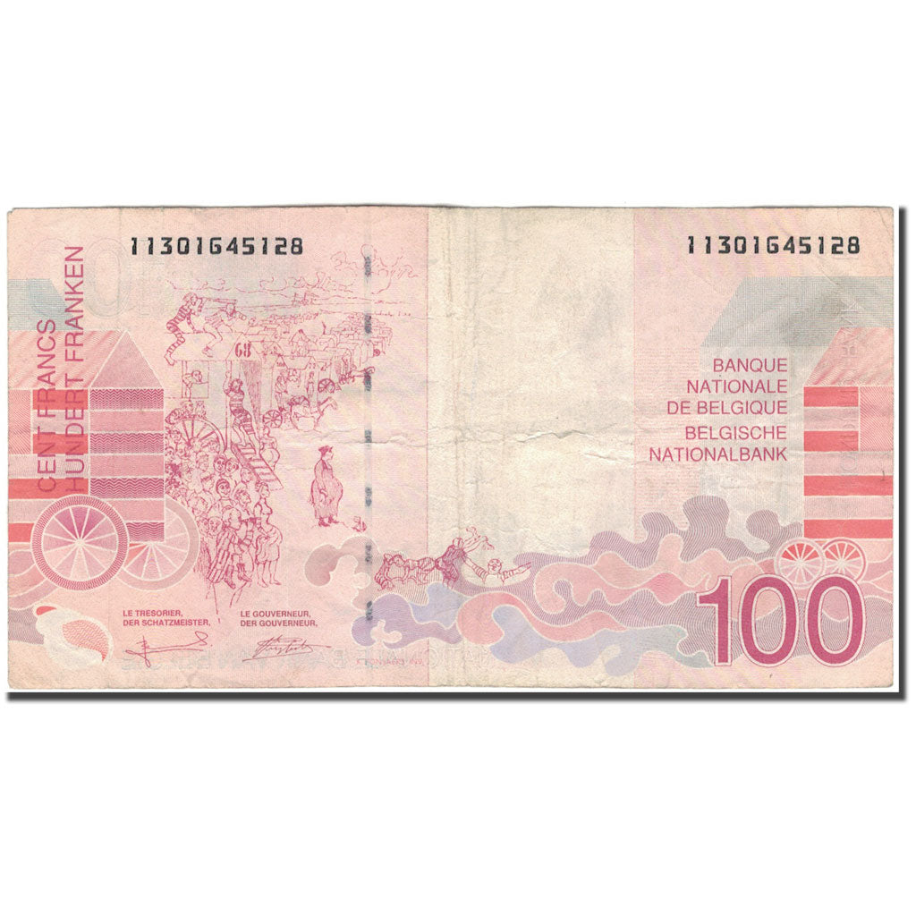 Banknote, Belgium, 100 Francs, 1995, KM:147, F(12-15)