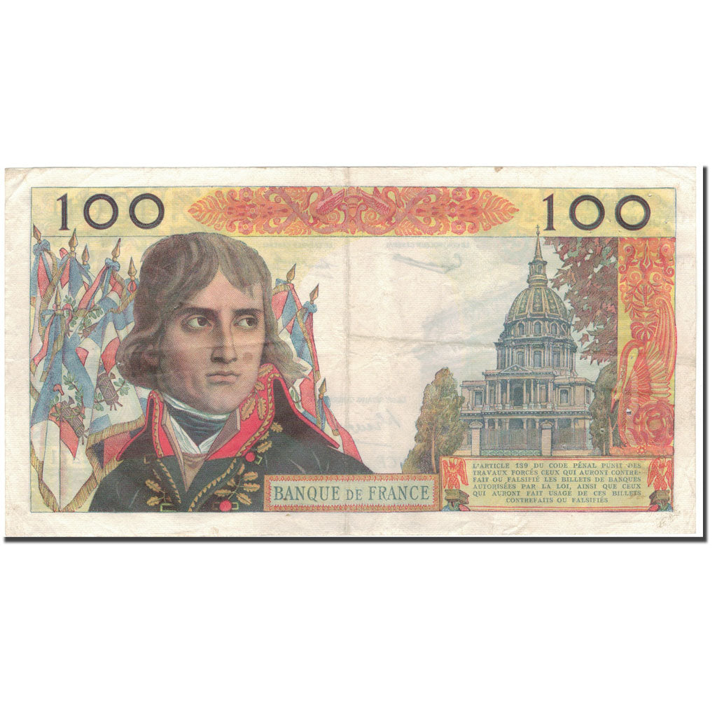 France, 100 Nouveaux Francs, 100 NF 1959-1964 ''Bonaparte'', 1963-11-07