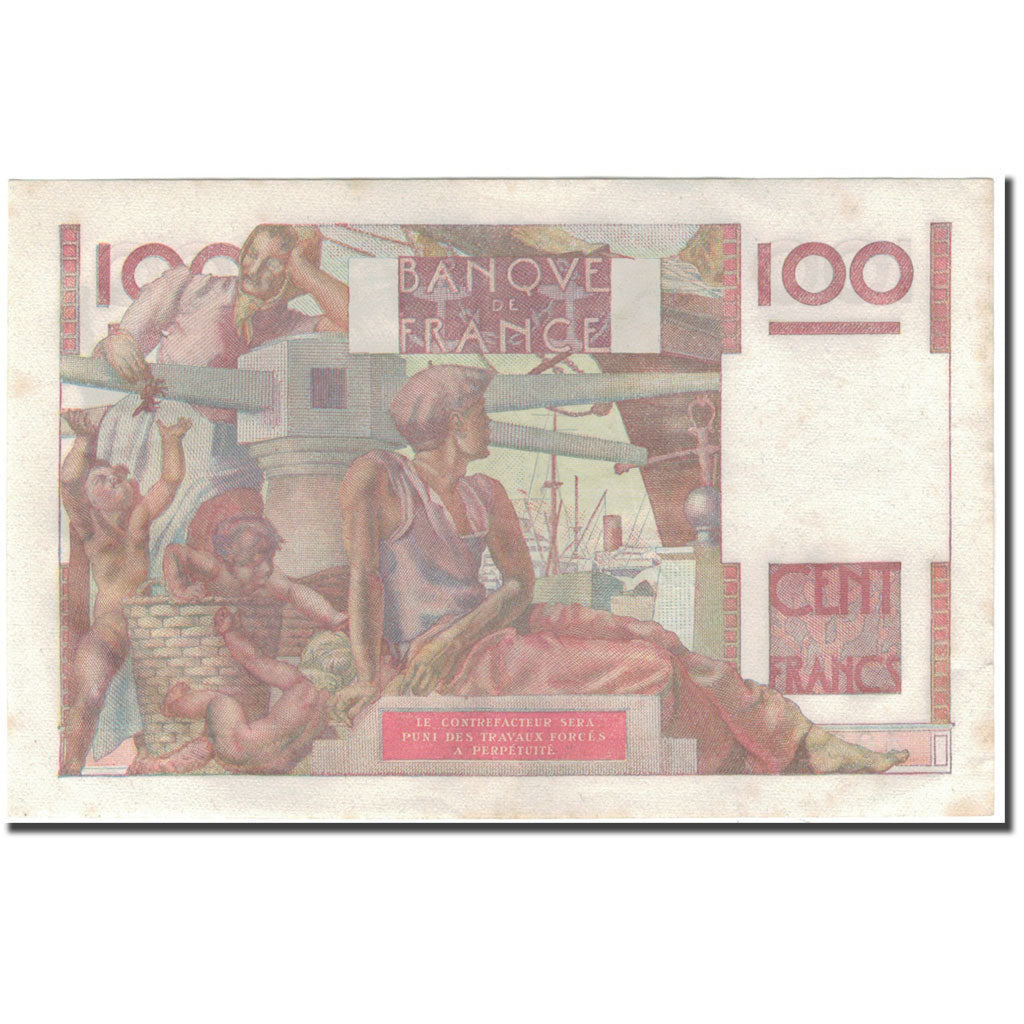 Francia, 100 Francs, 100 F 1945-1954 ''Jeune Paysan'', 1950-11-16, SPL-