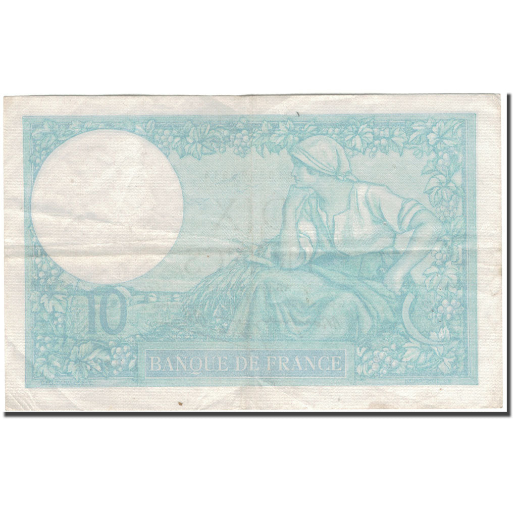 France, 10 Francs, 10 F 1916-1942 ''Minerve'', 1941-06-19, EF(40-45)