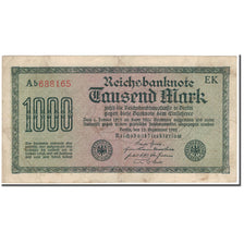 Banconote, Germania, 1000 Mark, 1922-09-15, KM:76f, MB+